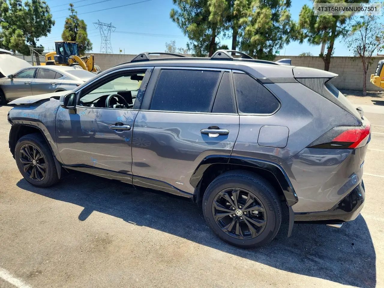 2022 Toyota Rav4 Se VIN: 4T3T6RFV6NU067501 Lot: 61182856