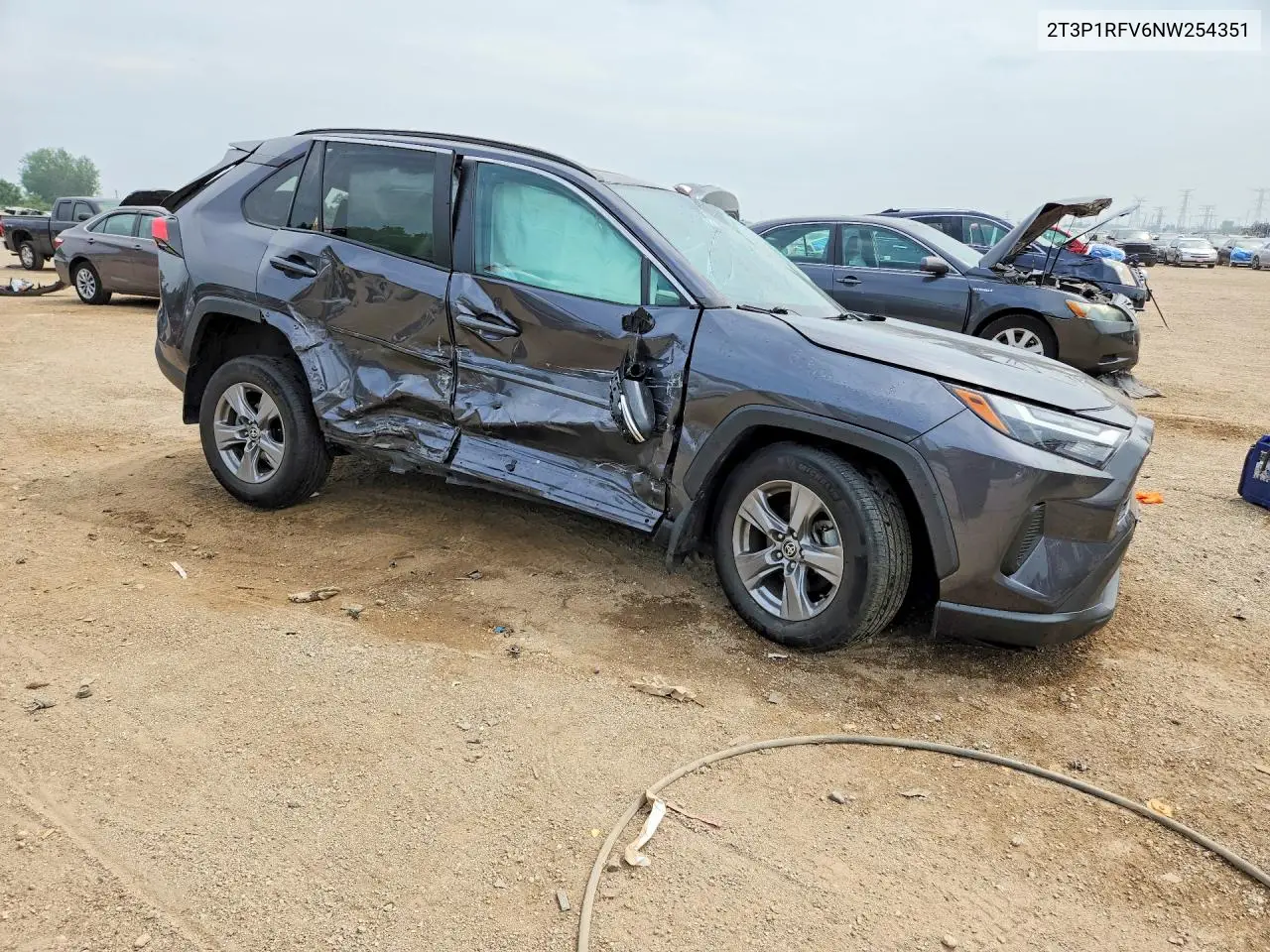 2022 Toyota Rav4 Xle VIN: 2T3P1RFV6NW254351 Lot: 61822656