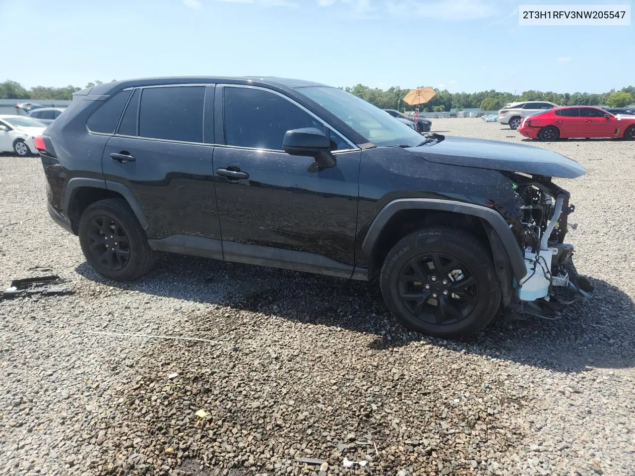 2022 Toyota Rav4 Le VIN: 2T3H1RFV3NW205547 Lot: 62011526