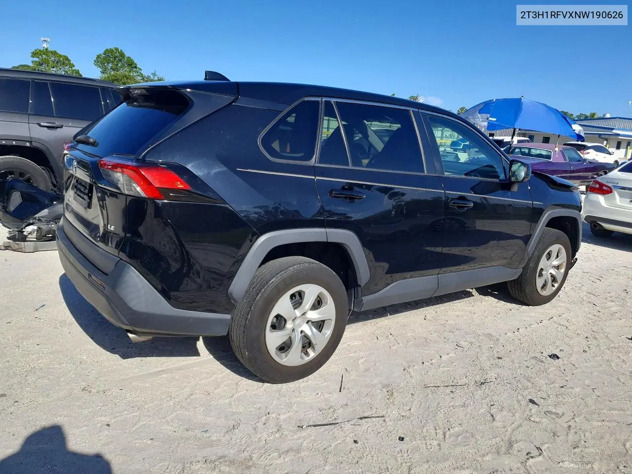 2022 Toyota Rav4 Le VIN: 2T3H1RFVXNW190626 Lot: 62075956
