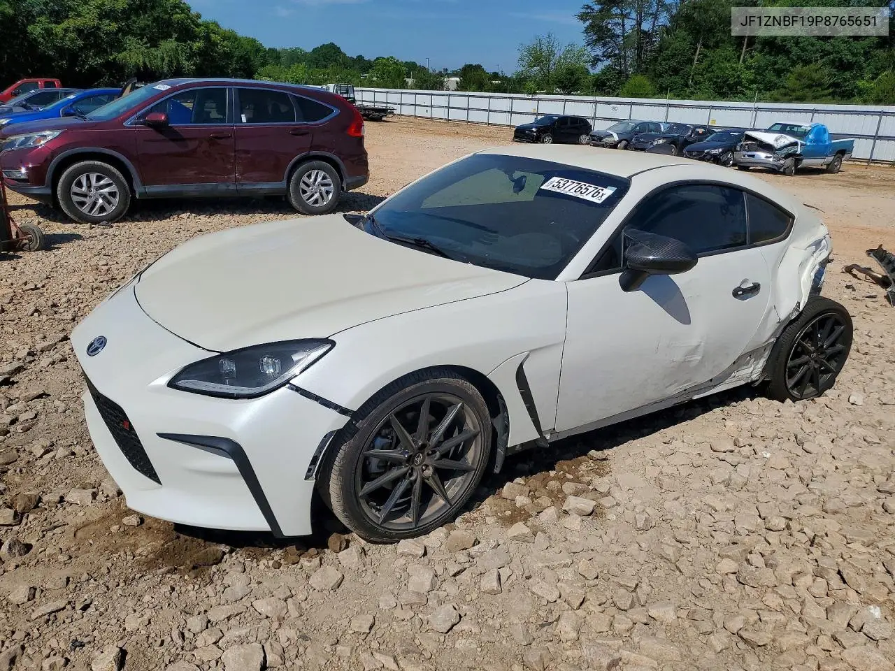 2023 Toyota Gr 86 Premium VIN: JF1ZNBF19P8765651 Lot: 53776576