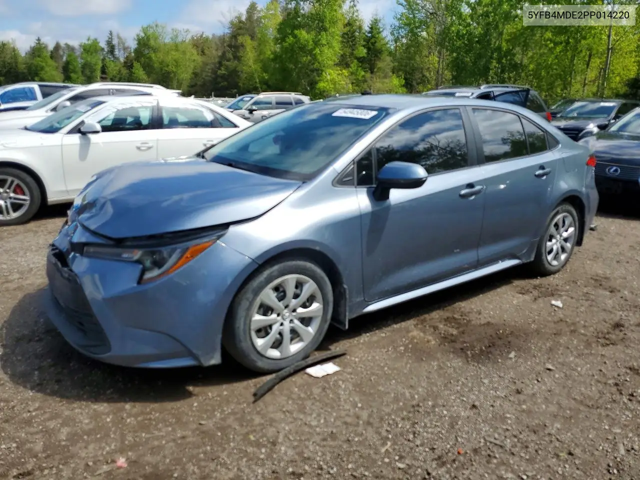 2023 Toyota Corolla Le VIN: 5YFB4MDE2PP014220 Lot: 54945806