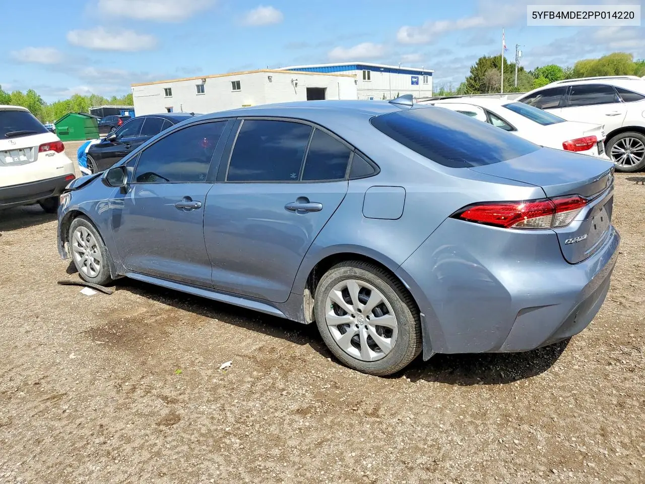 2023 Toyota Corolla Le VIN: 5YFB4MDE2PP014220 Lot: 54945806
