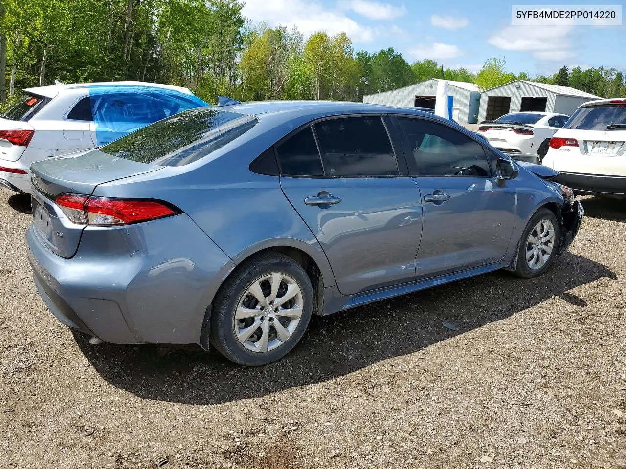 2023 Toyota Corolla Le VIN: 5YFB4MDE2PP014220 Lot: 54945806