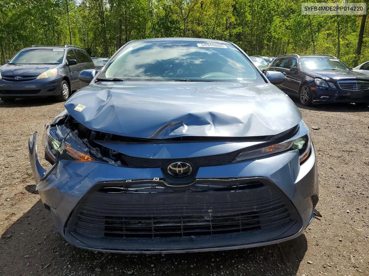 2023 Toyota Corolla Le VIN: 5YFB4MDE2PP014220 Lot: 54945806