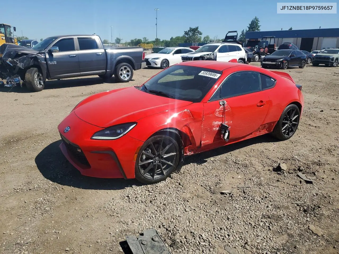 2023 Toyota Gr 86 Premium VIN: JF1ZNBE18P9759657 Lot: 55939686