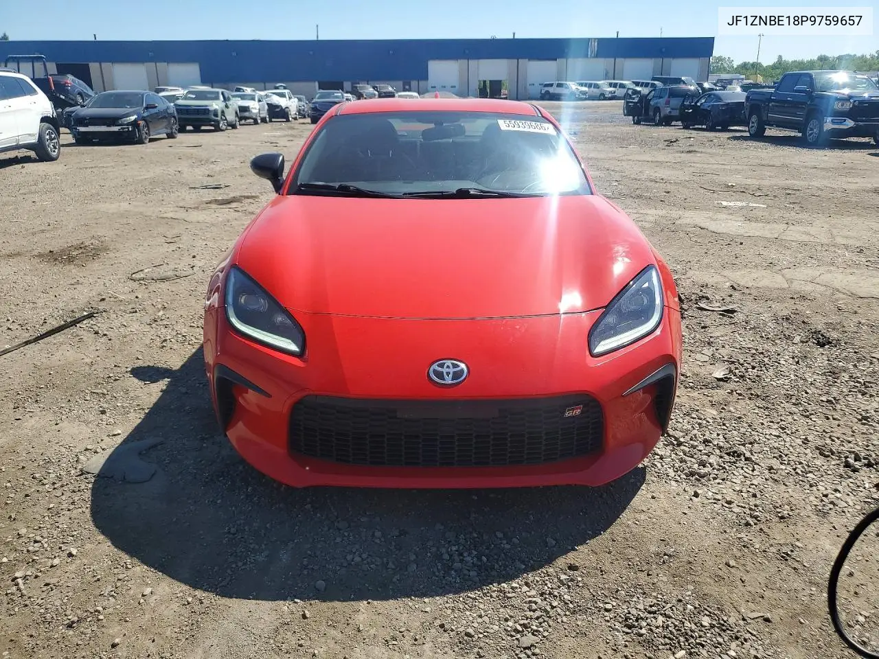 2023 Toyota Gr 86 Premium VIN: JF1ZNBE18P9759657 Lot: 55939686