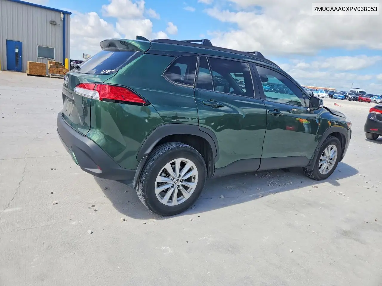 2023 Toyota Corolla Cross Le VIN: 7MUCAAAGXPV038053 Lot: 56954976