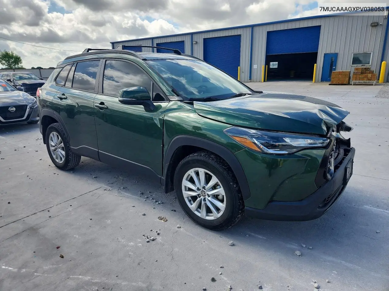 2023 Toyota Corolla Cross Le VIN: 7MUCAAAGXPV038053 Lot: 56954976
