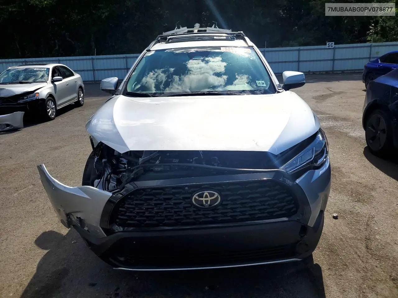 2023 Toyota Corolla Cross Le VIN: 7MUBAABG0PV078877 Lot: 57485166