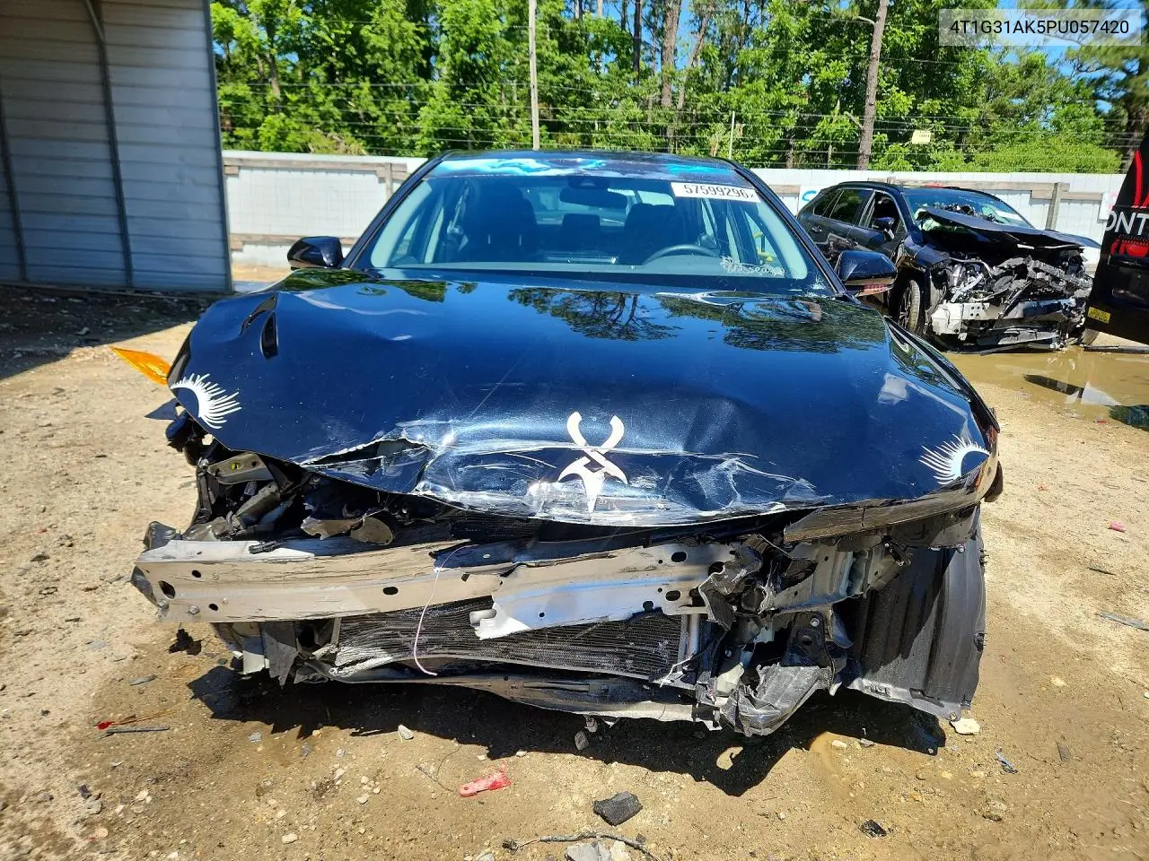 2023 Toyota Camry Hybrid Se Nightshade VIN: 4T1G31AK5PU057420 Lot: 57599296