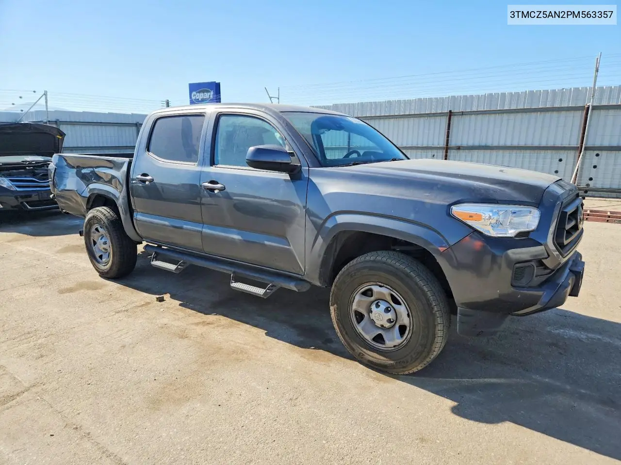 2023 Toyota Tacoma Sr V6 VIN: 3TMCZ5AN2PM563357 Lot: 57624276