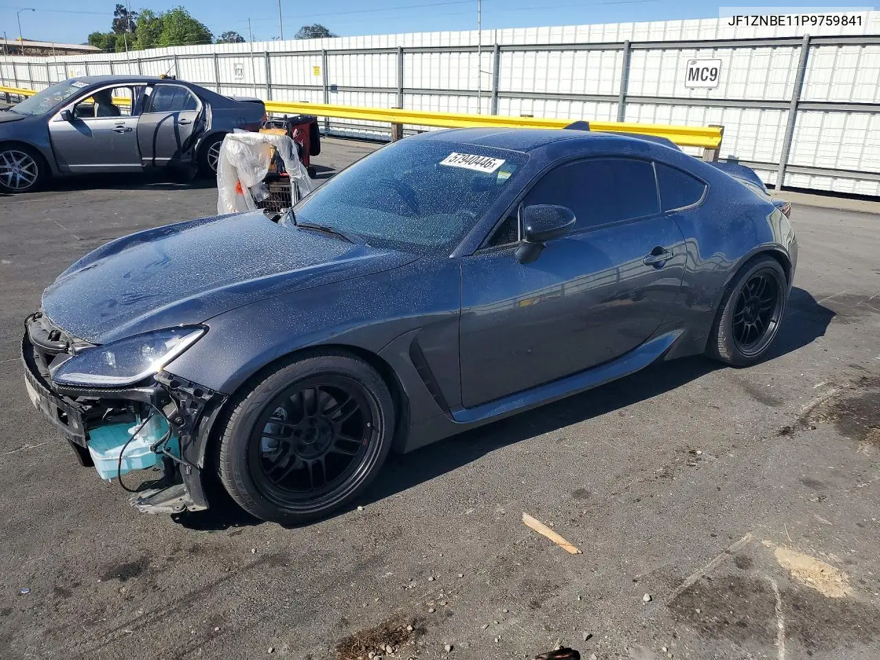 2023 Toyota Gr 86 Premium VIN: JF1ZNBE11P9759841 Lot: 57940446