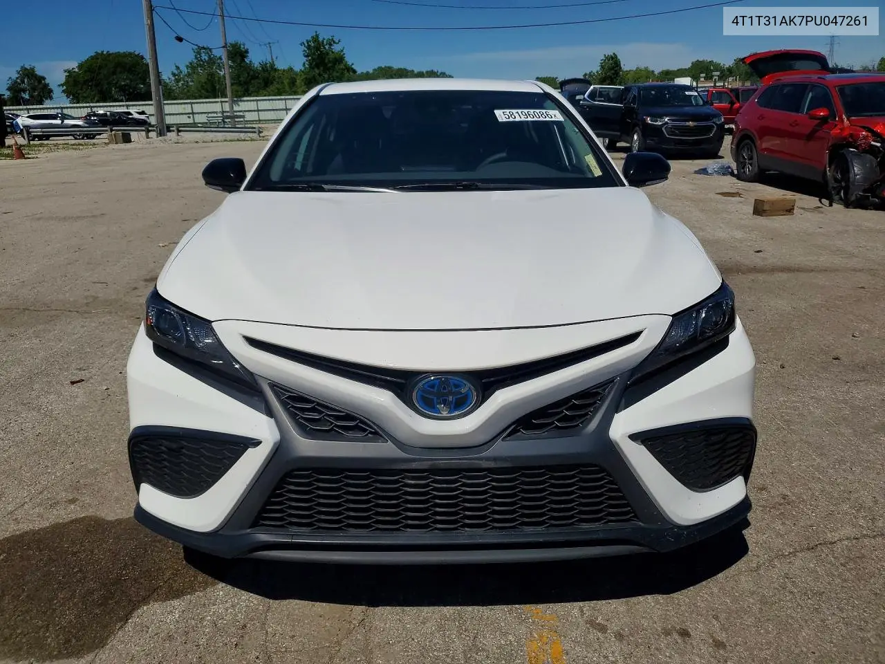 2023 Toyota Camry Hybrid Se Nightshade VIN: 4T1T31AK7PU047261 Lot: 58196086