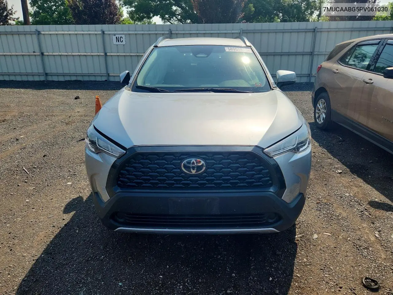 2023 Toyota Corolla Cross Le VIN: 7MUCAABG5PV061030 Lot: 58957816