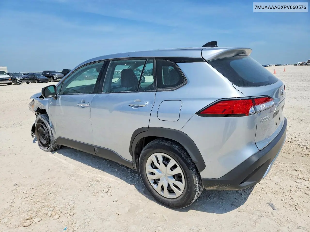 2023 Toyota Corolla Cross L VIN: 7MUAAAAGXPV060576 Lot: 58975786