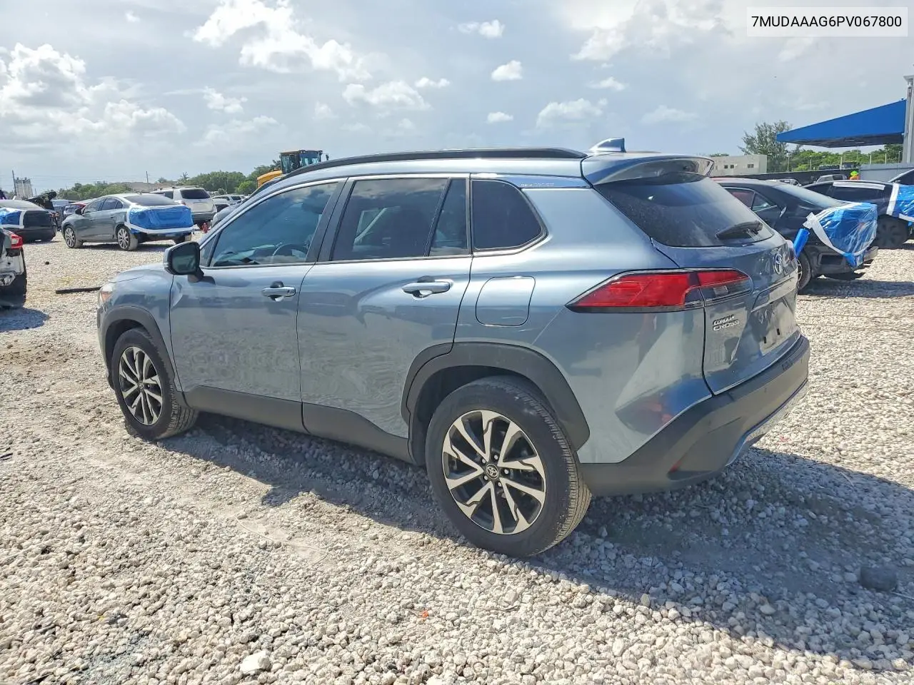 2023 Toyota Corolla Cross Xle VIN: 7MUDAAAG6PV067800 Lot: 59082416
