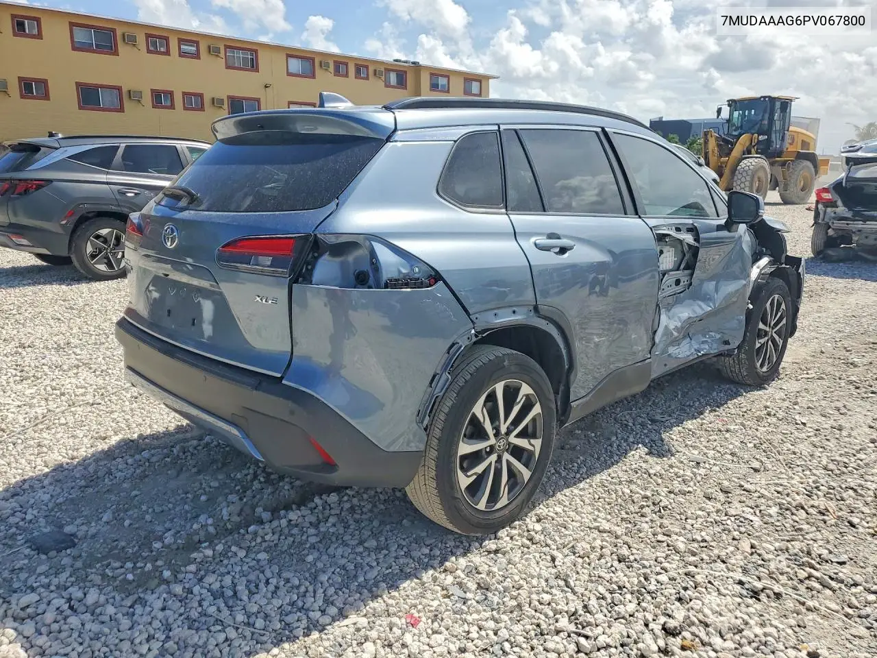 2023 Toyota Corolla Cross Xle VIN: 7MUDAAAG6PV067800 Lot: 59082416