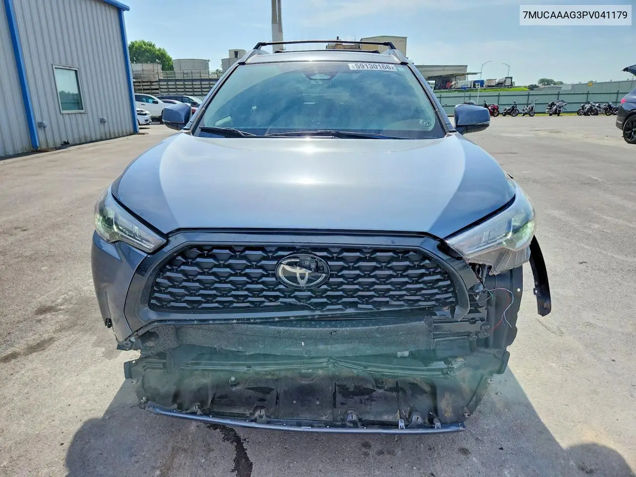 2023 Toyota Corolla Cross Le VIN: 7MUCAAAG3PV041179 Lot: 59130166