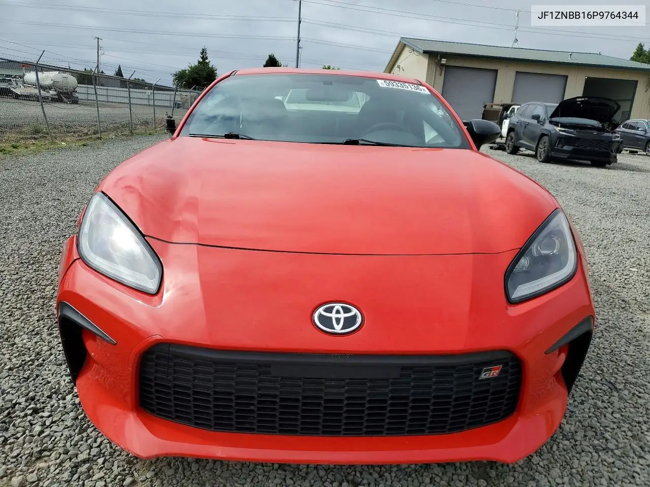 2023 Toyota Gr86 Base VIN: JF1ZNBB16P9764344 Lot: 59335136