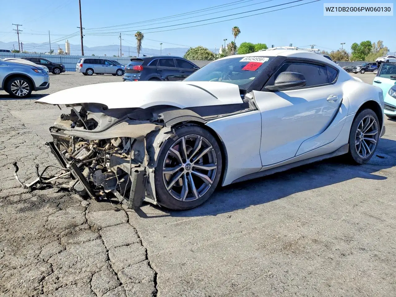 2023 Toyota Gr Supra 2.0 VIN: WZ1DB2G06PW060130 Lot: 60434956
