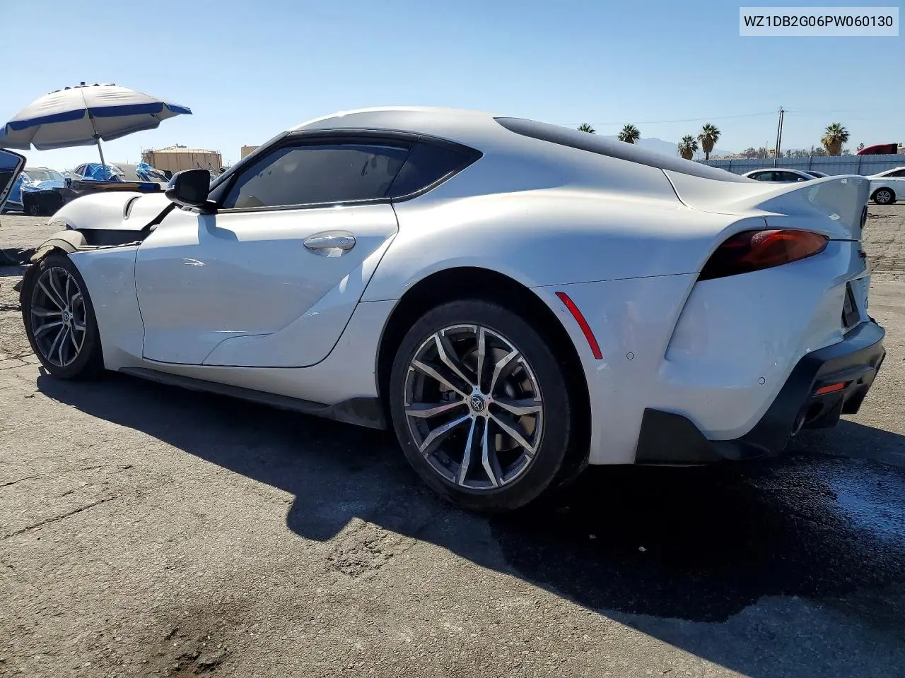 2023 Toyota Gr Supra 2.0 VIN: WZ1DB2G06PW060130 Lot: 60434956
