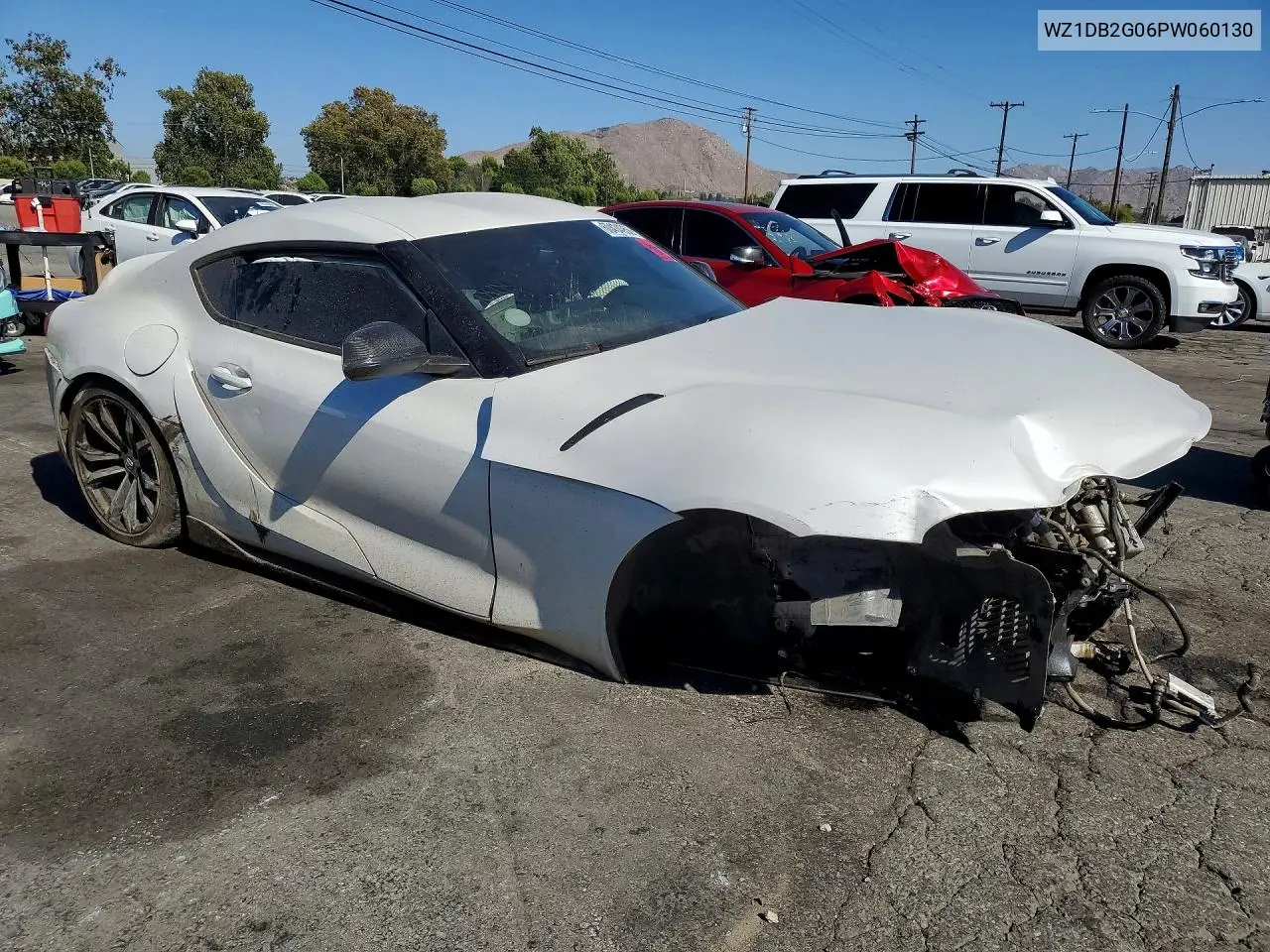 2023 Toyota Gr Supra 2.0 VIN: WZ1DB2G06PW060130 Lot: 60434956
