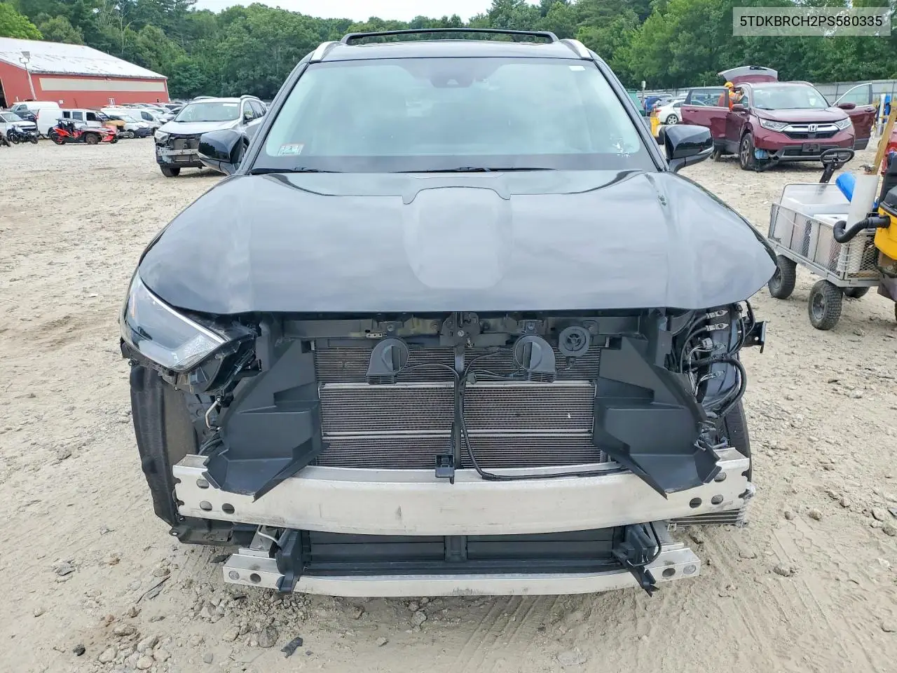 2023 Toyota Highlander Hybrid Xle VIN: 5TDKBRCH2PS580335 Lot: 61583526