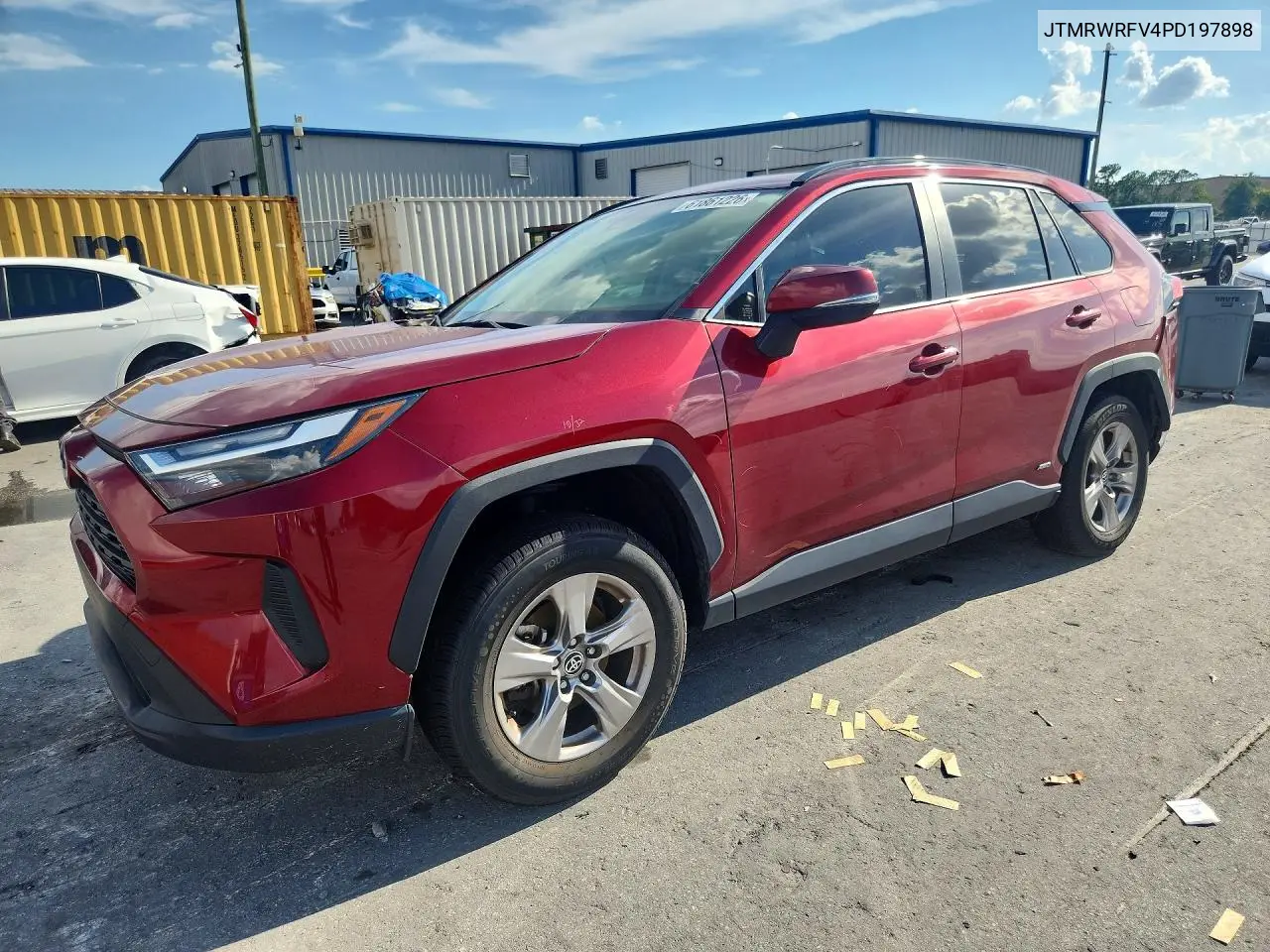 2023 Toyota Rav4 Hybrid Xle VIN: JTMRWRFV4PD197898 Lot: 61861226