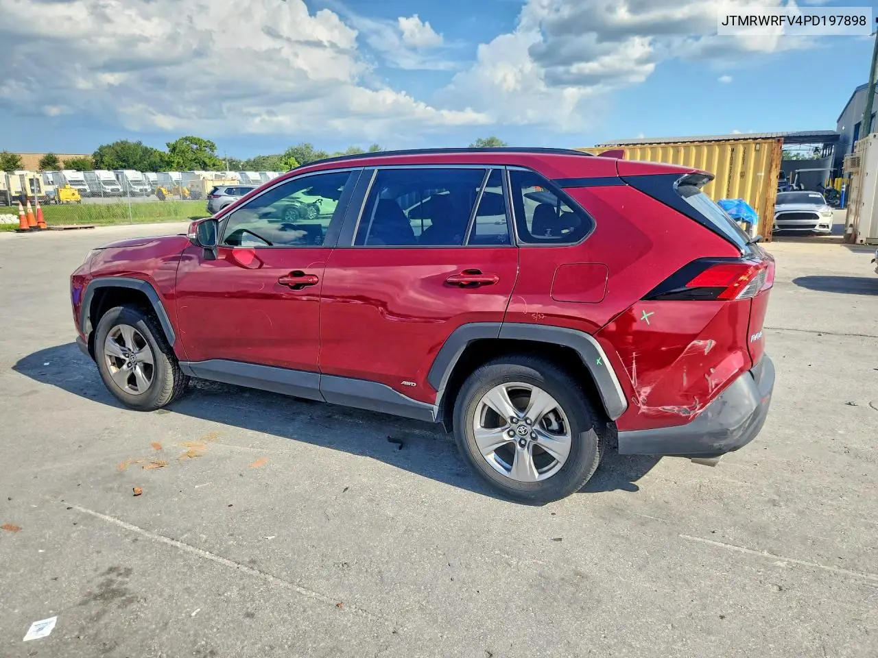 2023 Toyota Rav4 Hybrid Xle VIN: JTMRWRFV4PD197898 Lot: 61861226