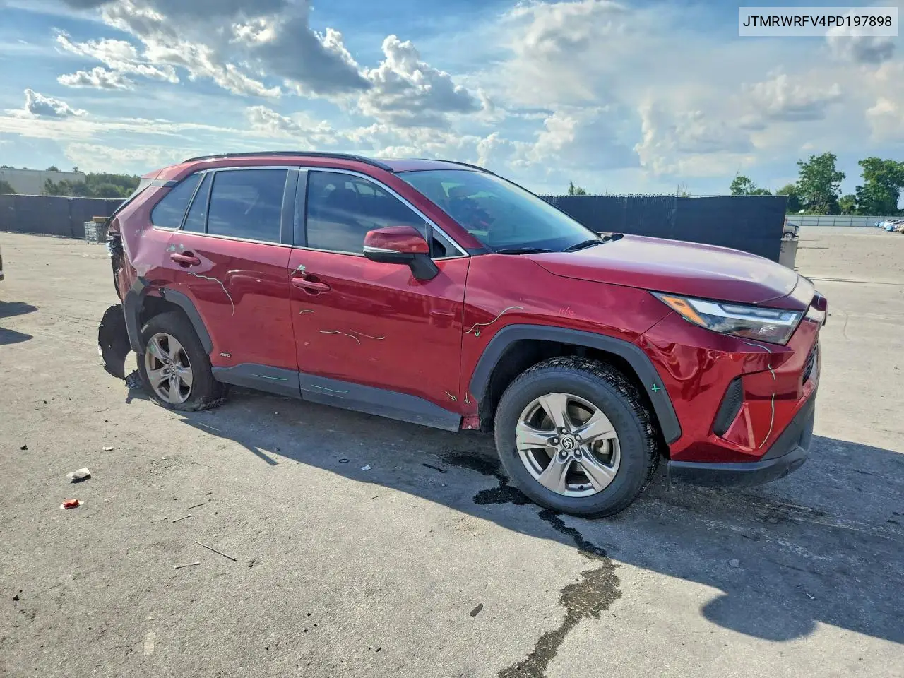 2023 Toyota Rav4 Hybrid Xle VIN: JTMRWRFV4PD197898 Lot: 61861226
