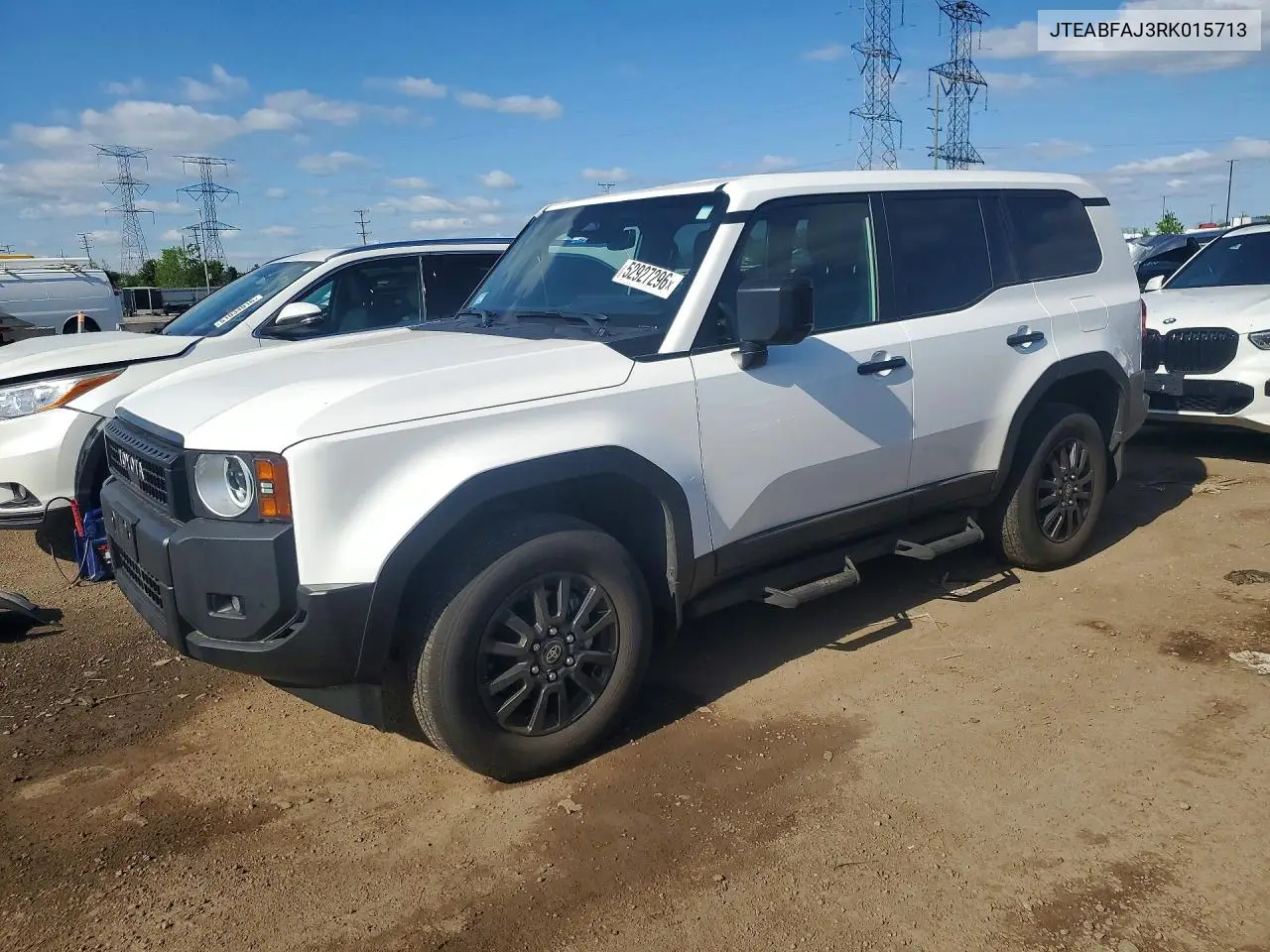 2024 Toyota Land Cruiser 1958 VIN: JTEABFAJ3RK015713 Lot: 52927296