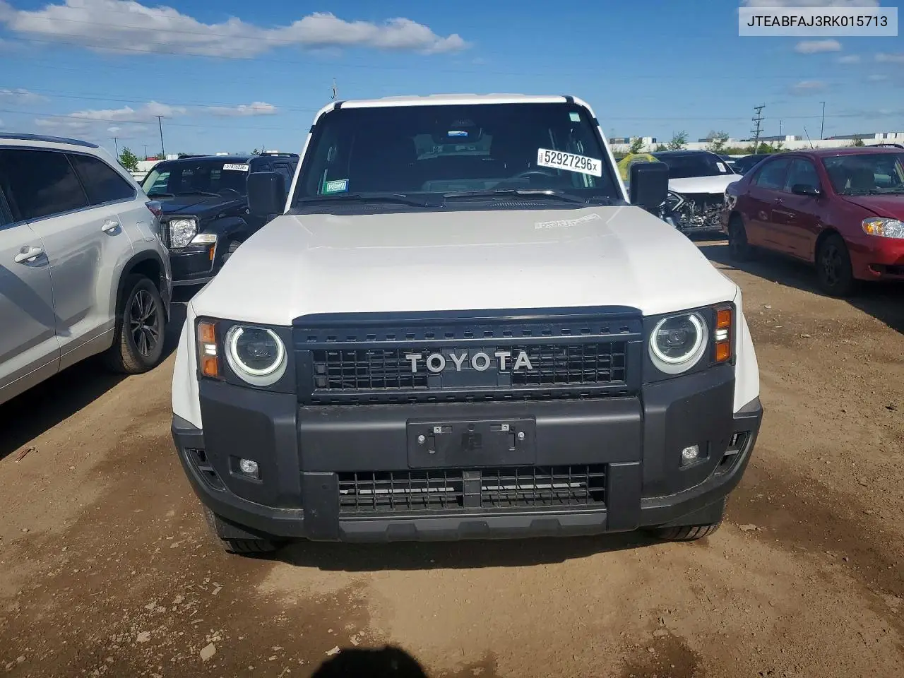 2024 Toyota Land Cruiser 1958 VIN: JTEABFAJ3RK015713 Lot: 52927296