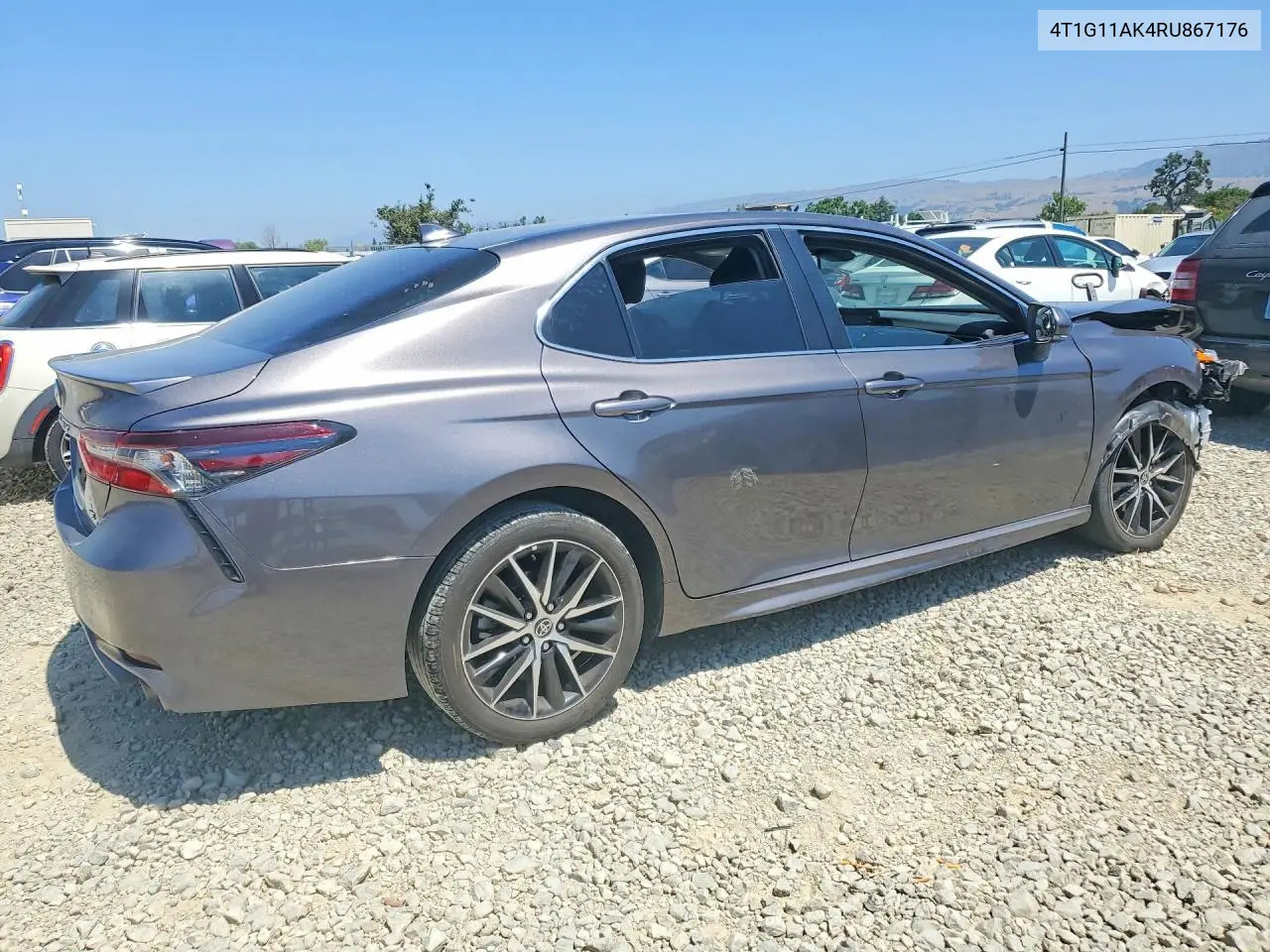 2024 Toyota Camry Se VIN: 4T1G11AK4RU867176 Lot: 52948396