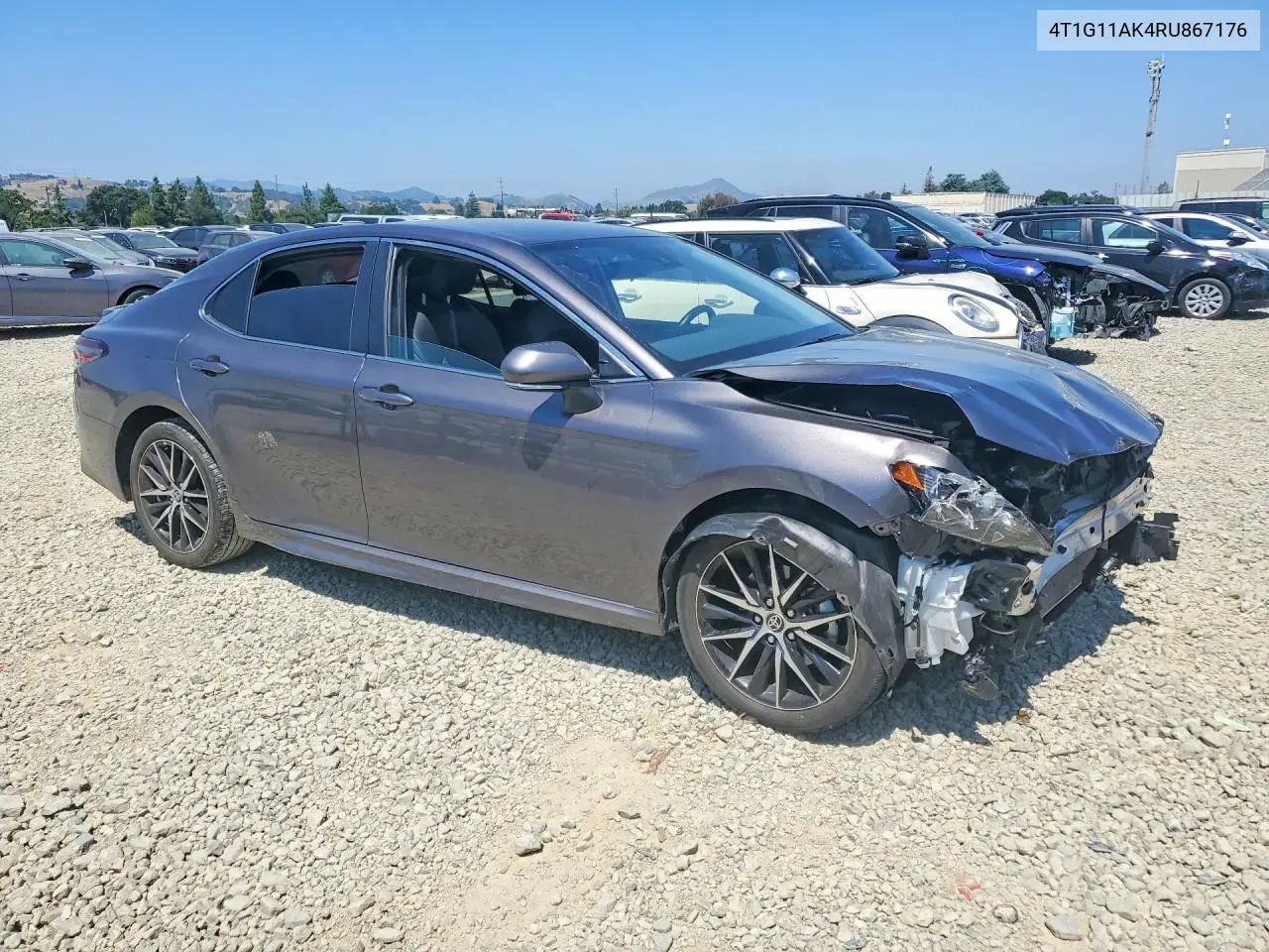 2024 Toyota Camry Se VIN: 4T1G11AK4RU867176 Lot: 52948396