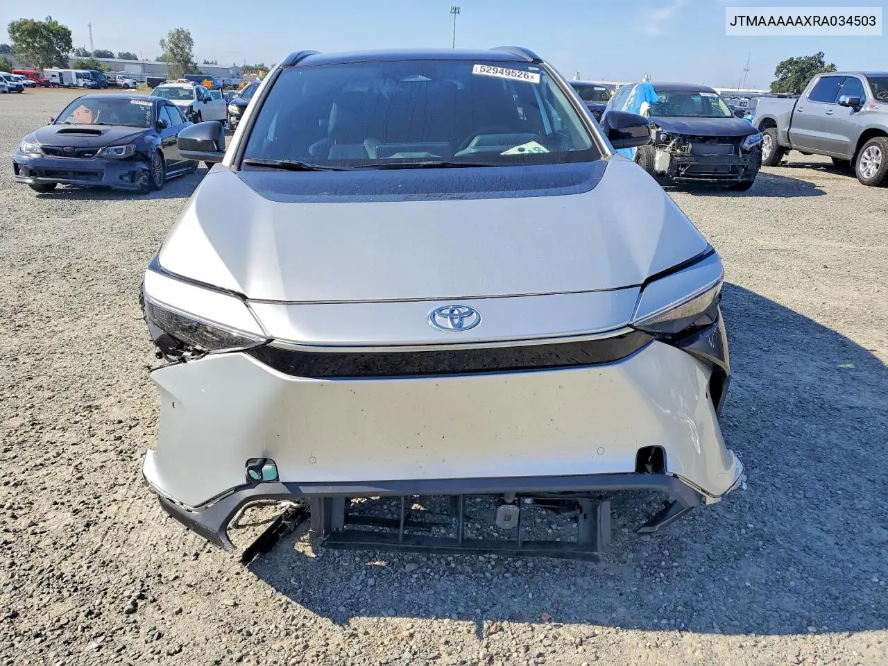 2024 Toyota Bz4X Xle VIN: JTMAAAAAXRA034503 Lot: 52949526