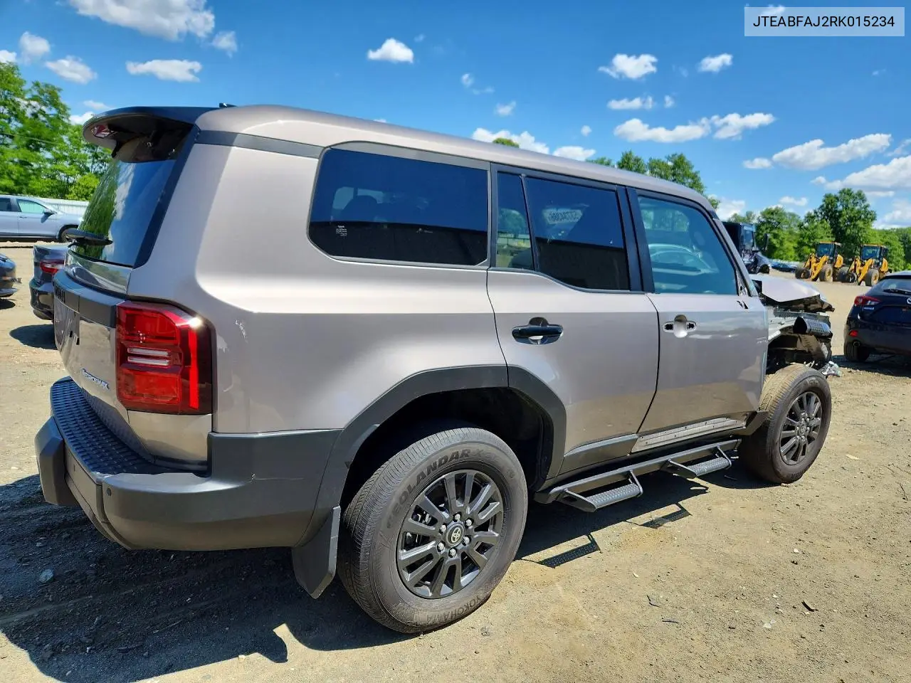2024 Toyota Land Cruiser 1958 VIN: JTEABFAJ2RK015234 Lot: 53734386