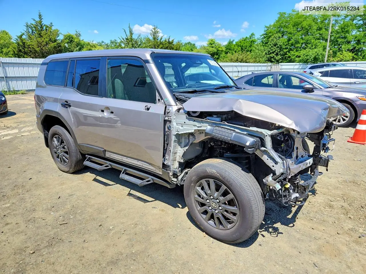 2024 Toyota Land Cruiser 1958 VIN: JTEABFAJ2RK015234 Lot: 53734386
