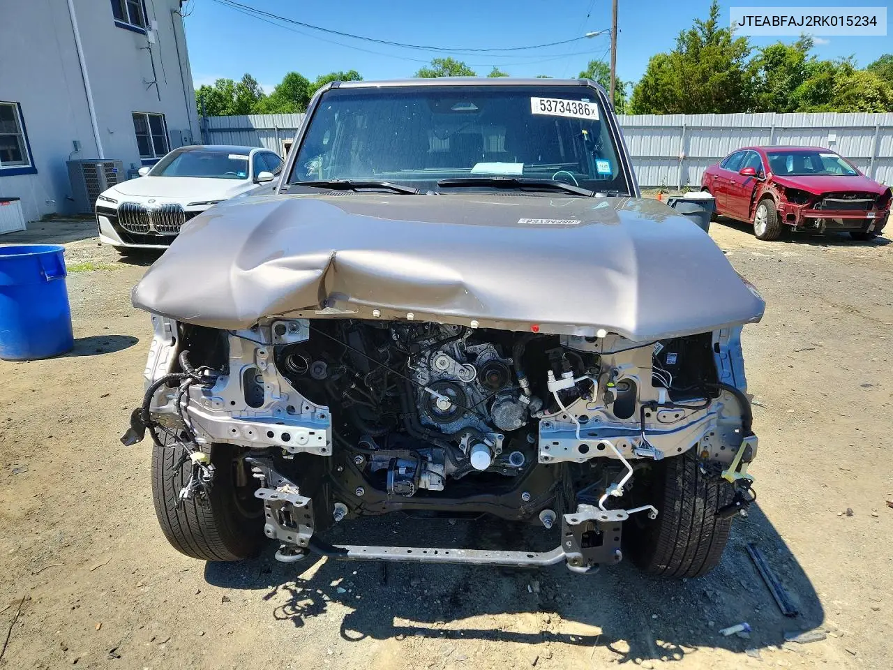 2024 Toyota Land Cruiser 1958 VIN: JTEABFAJ2RK015234 Lot: 53734386