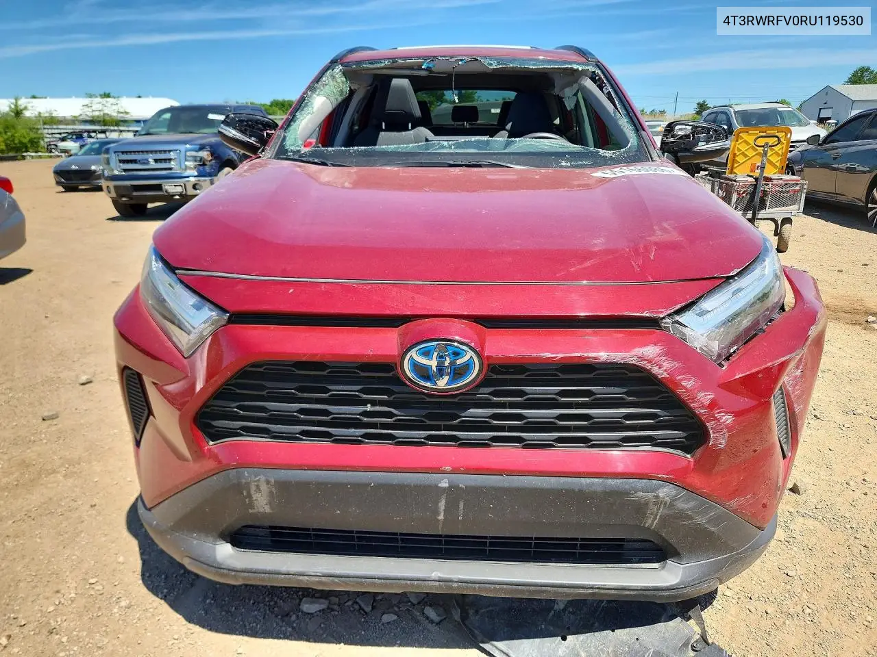 2024 Toyota Rav4 Hybrid Xle VIN: 4T3RWRFV0RU119530 Lot: 55166086