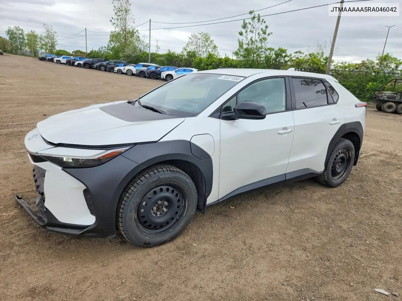 2024 Toyota Bz4X Xle VIN: JTMAAAAA5RA046042 Lot: 55321566