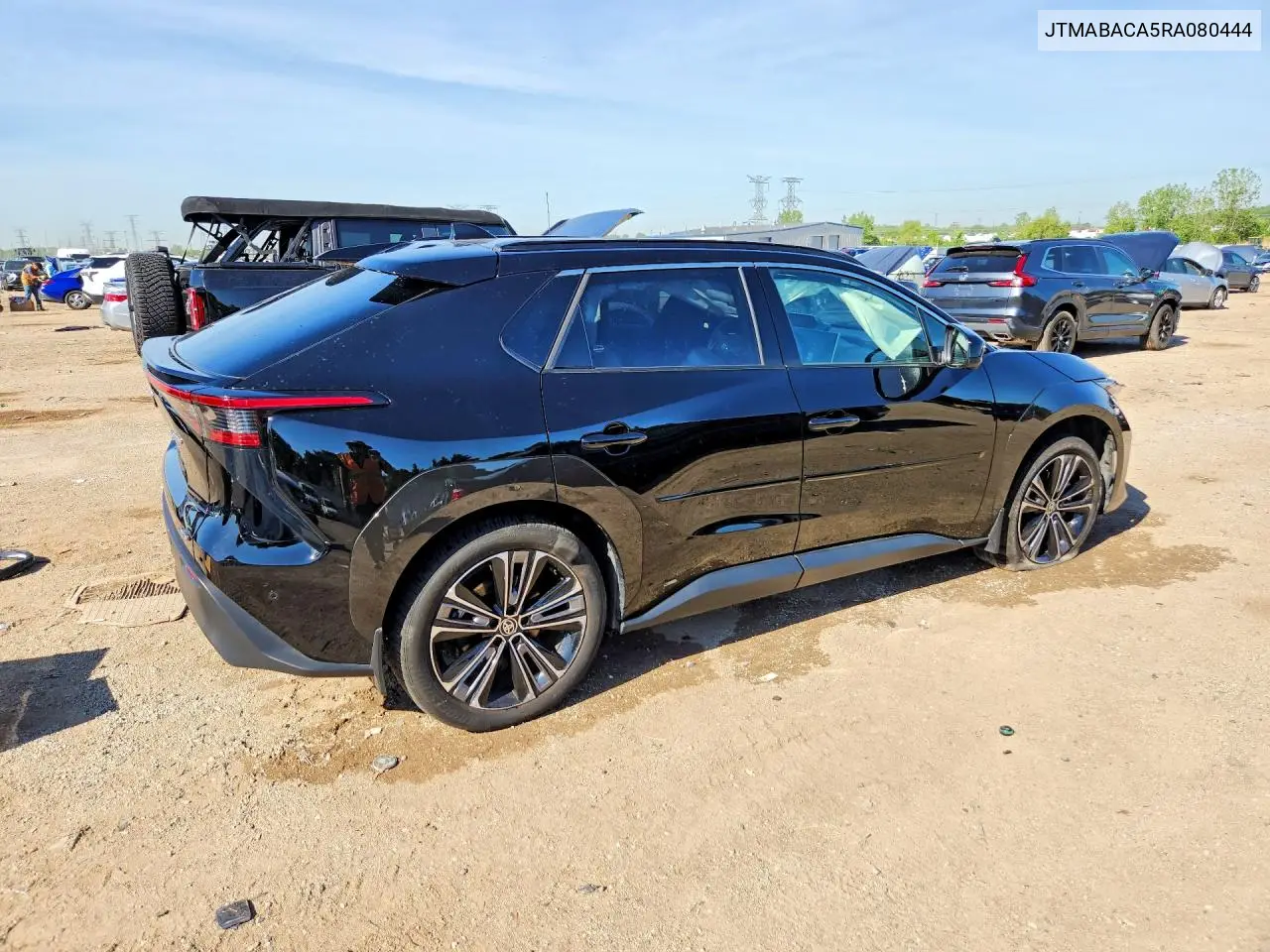 2024 Toyota Bz4X Limited VIN: JTMABACA5RA080444 Lot: 55628806