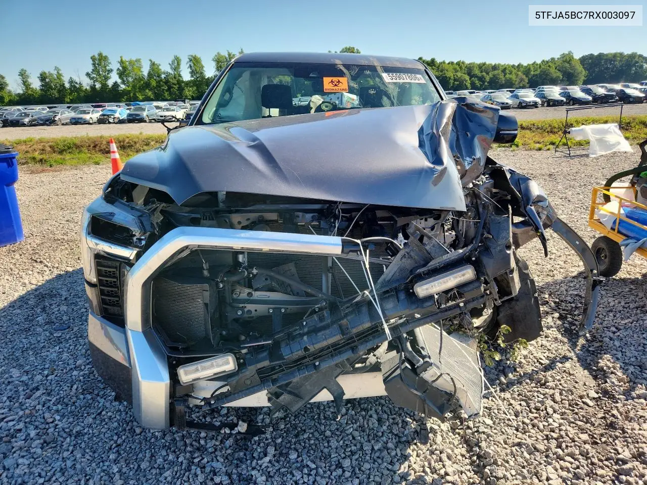 2024 Toyota Tundra Crewmax Limited VIN: 5TFJA5BC7RX003097 Lot: 55907806