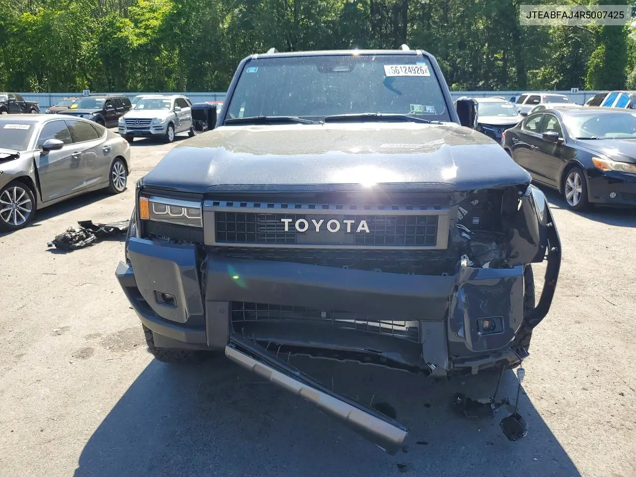 2024 Toyota Land Cruiser Base VIN: JTEABFAJ4R5007425 Lot: 56124926