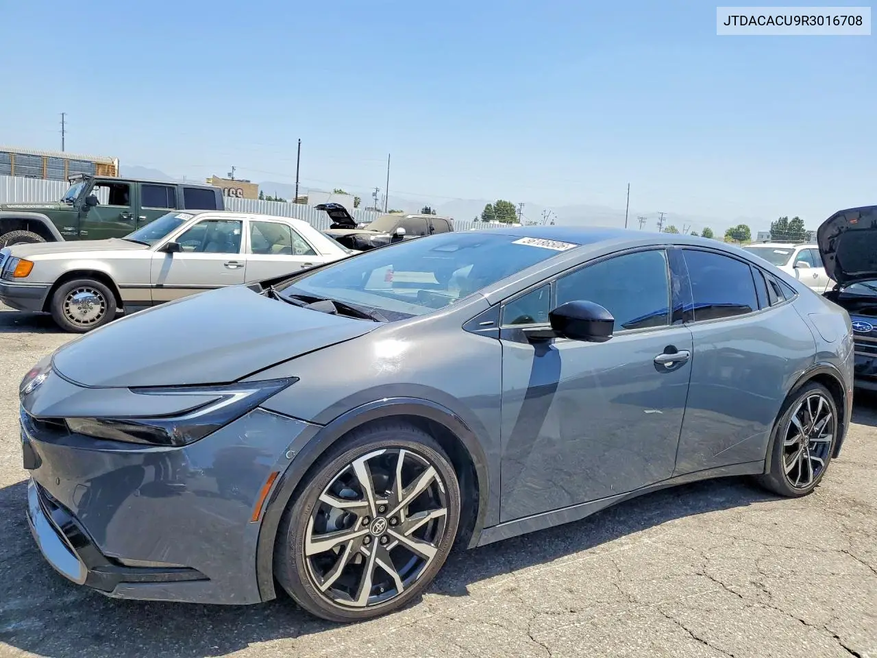 2024 Toyota Prius VIN: JTDACACU9R3016709 Lot: 56186506
