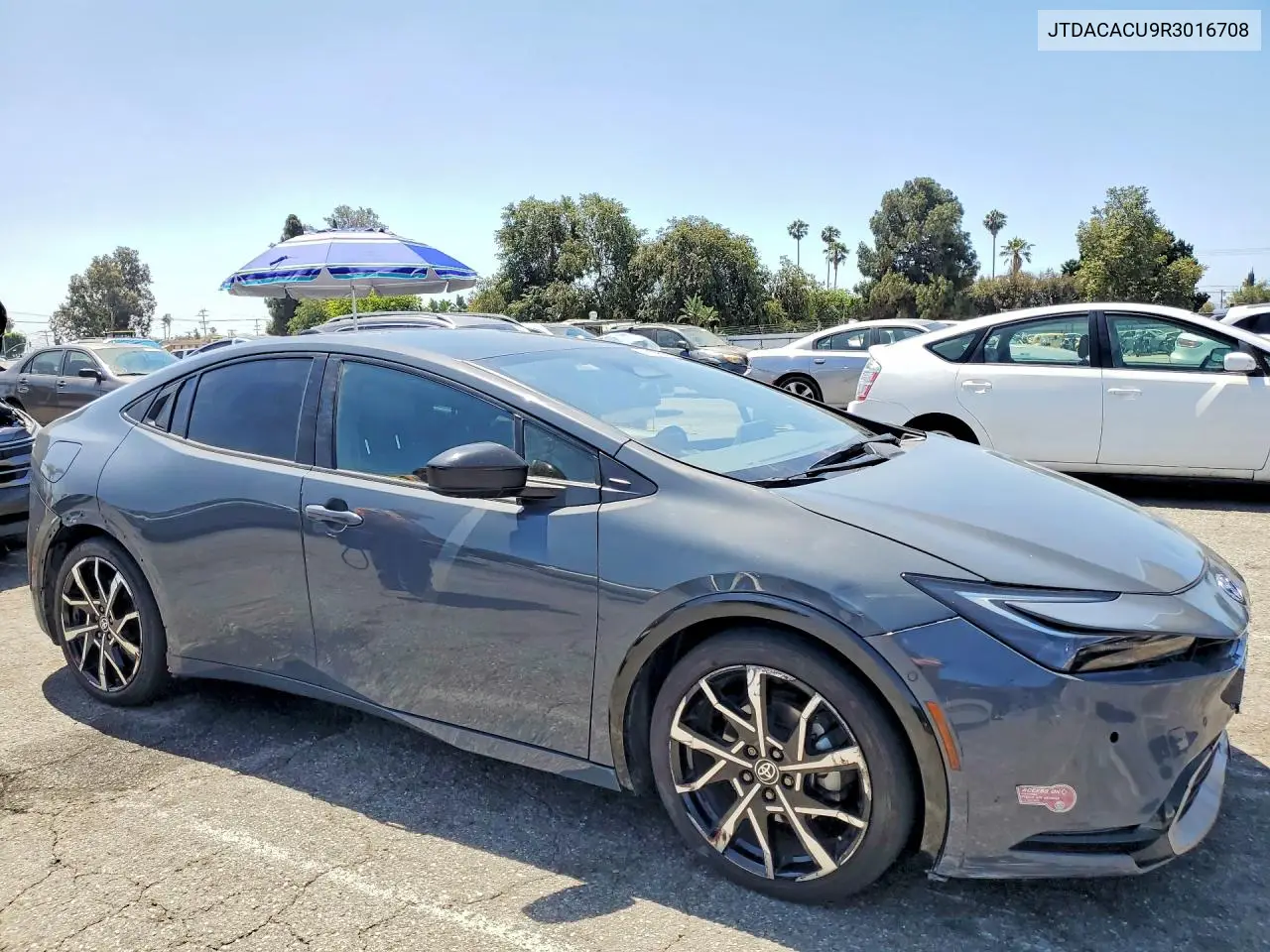 2024 Toyota Prius VIN: JTDACACU9R3016709 Lot: 56186506