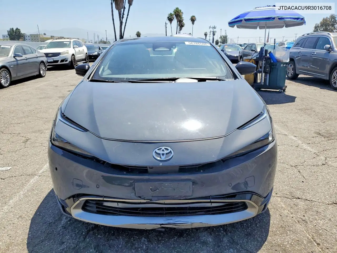 2024 Toyota Prius VIN: JTDACACU9R3016709 Lot: 56186506