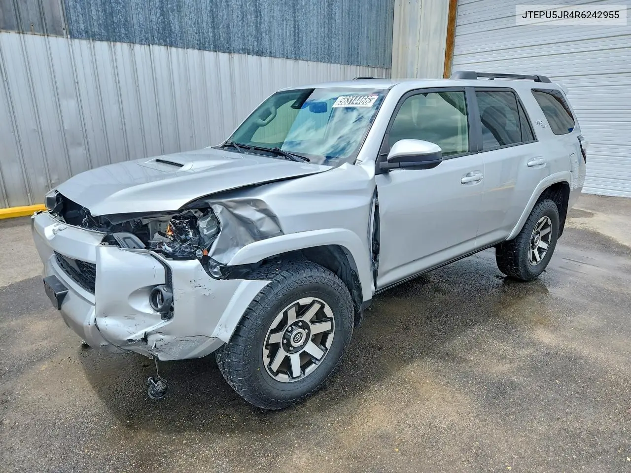2024 Toyota 4Runner Trd Off-Road VIN: JTEPU5JR4R6242955 Lot: 56314466