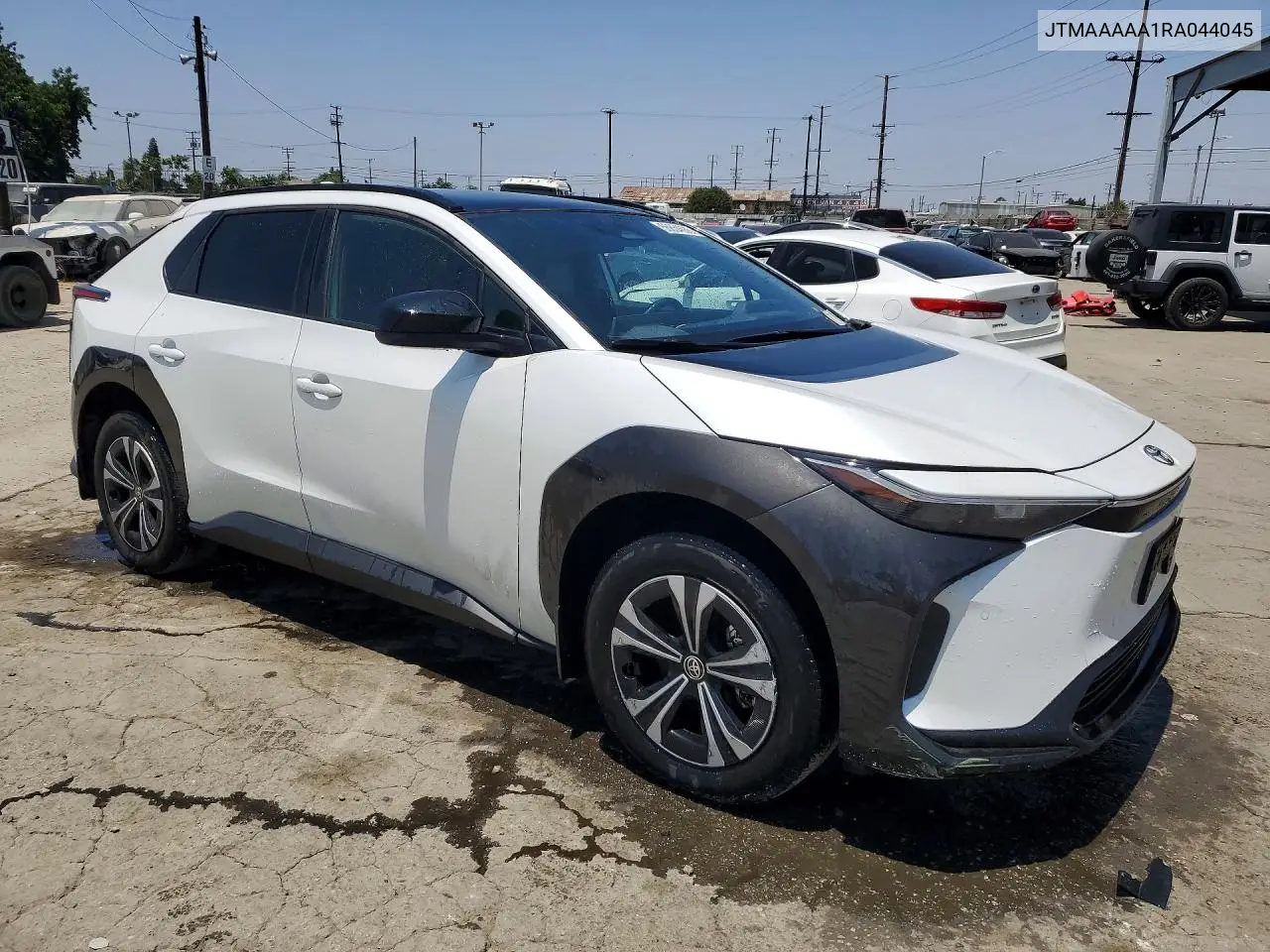 2024 Toyota Bz4X Xle VIN: JTMAAAAA1RA044045 Lot: 56854686