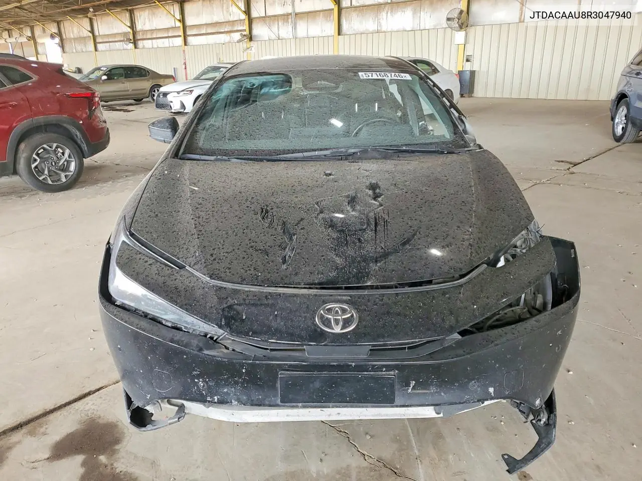 2024 Toyota Prius Xle VIN: JTDACAAU8R3047940 Lot: 57168746